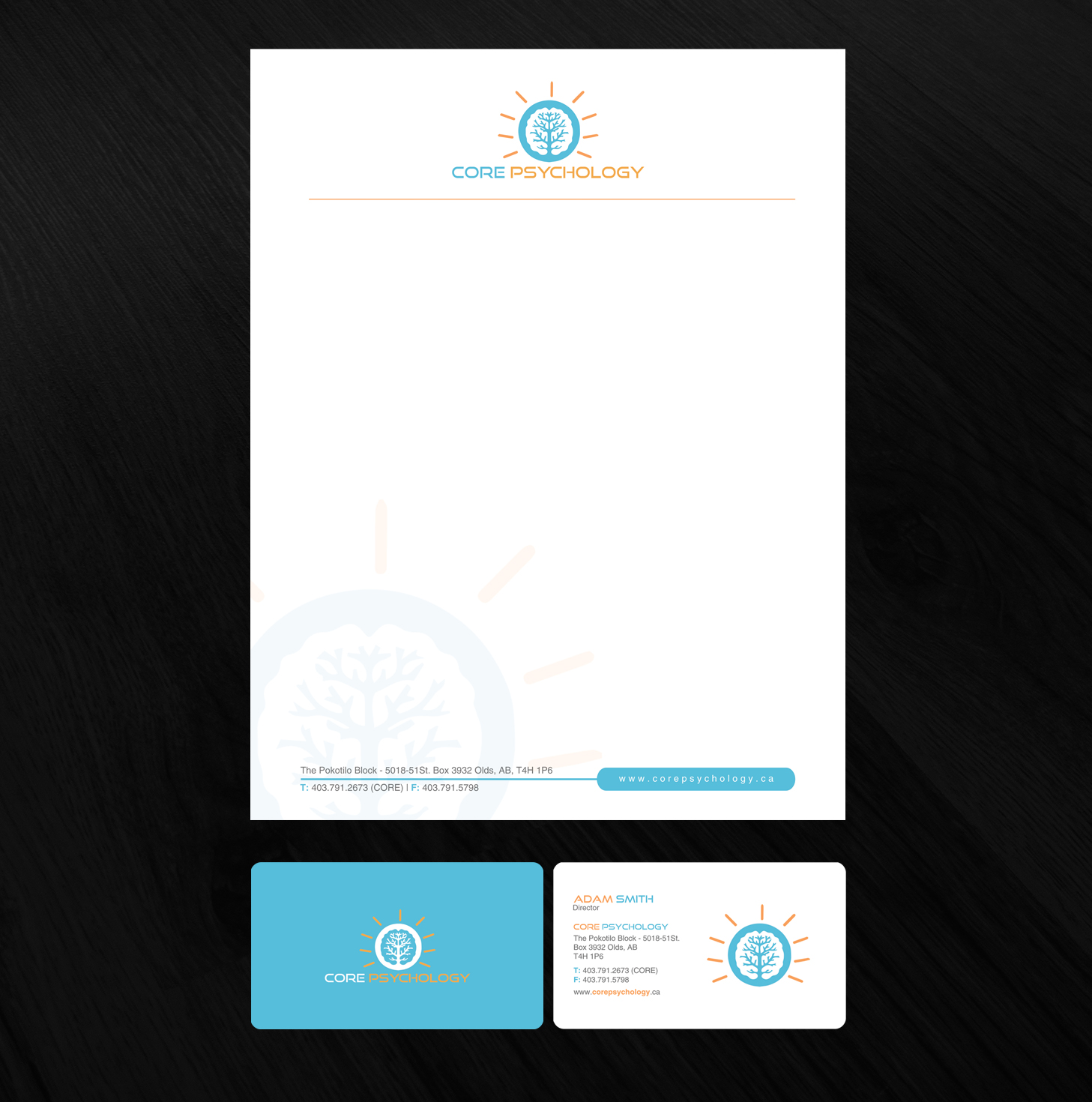 Stationery Design by SL Designer for Core Psychology Inc. | Design #22472964