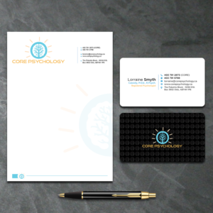 Schreibwaren-Design von dbpfly für Core Psychology Inc. | Design #22517279