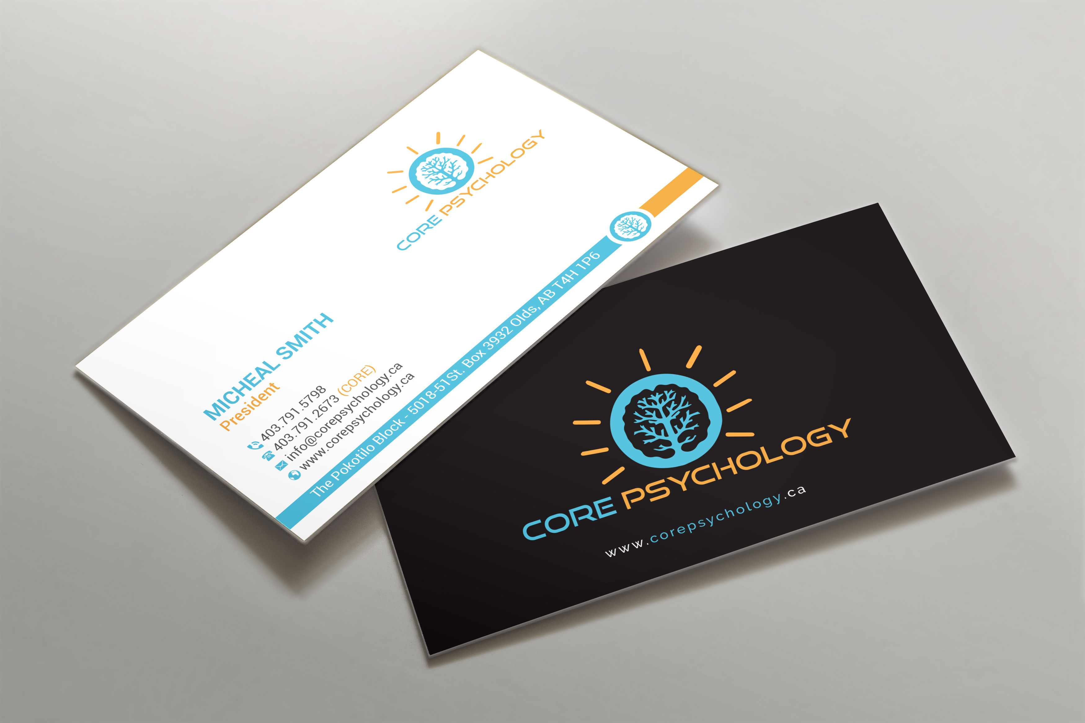 Stationery Design by R.design for Core Psychology Inc. | Design #22491812