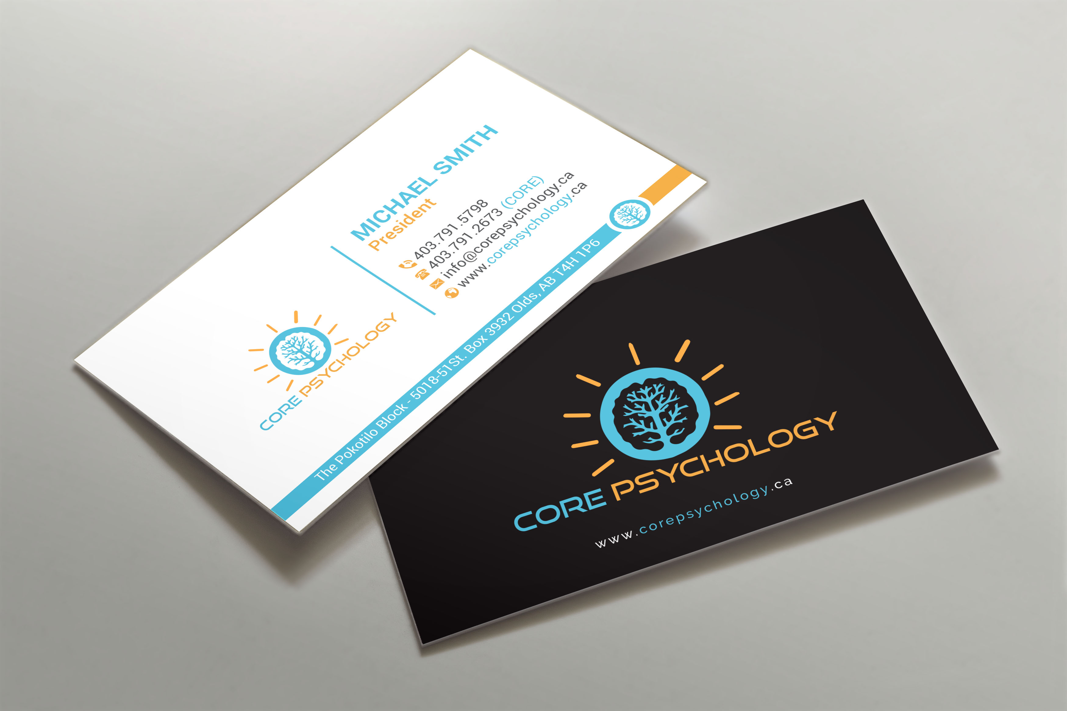 Diseño de Papelería por R.design para Core Psychology Inc. | Diseño #22503968