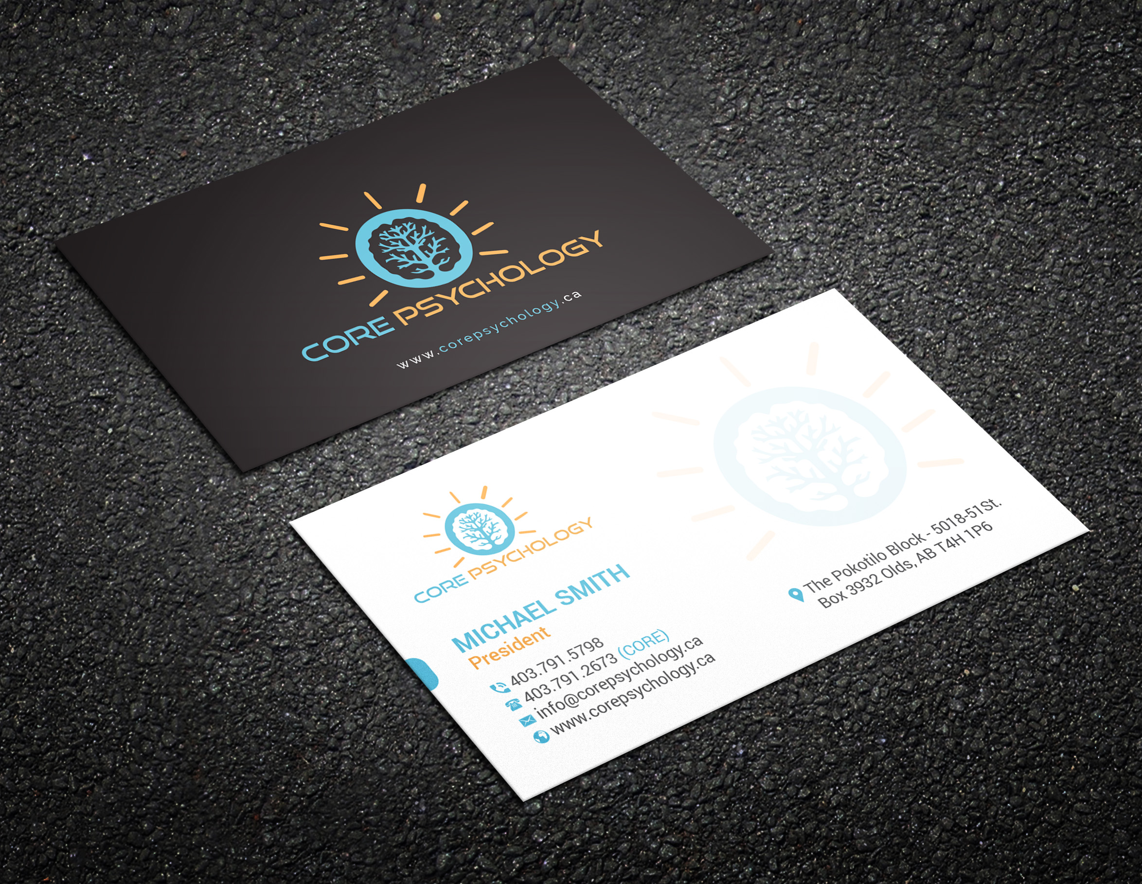 Stationery Design by R.design for Core Psychology Inc. | Design #22504681