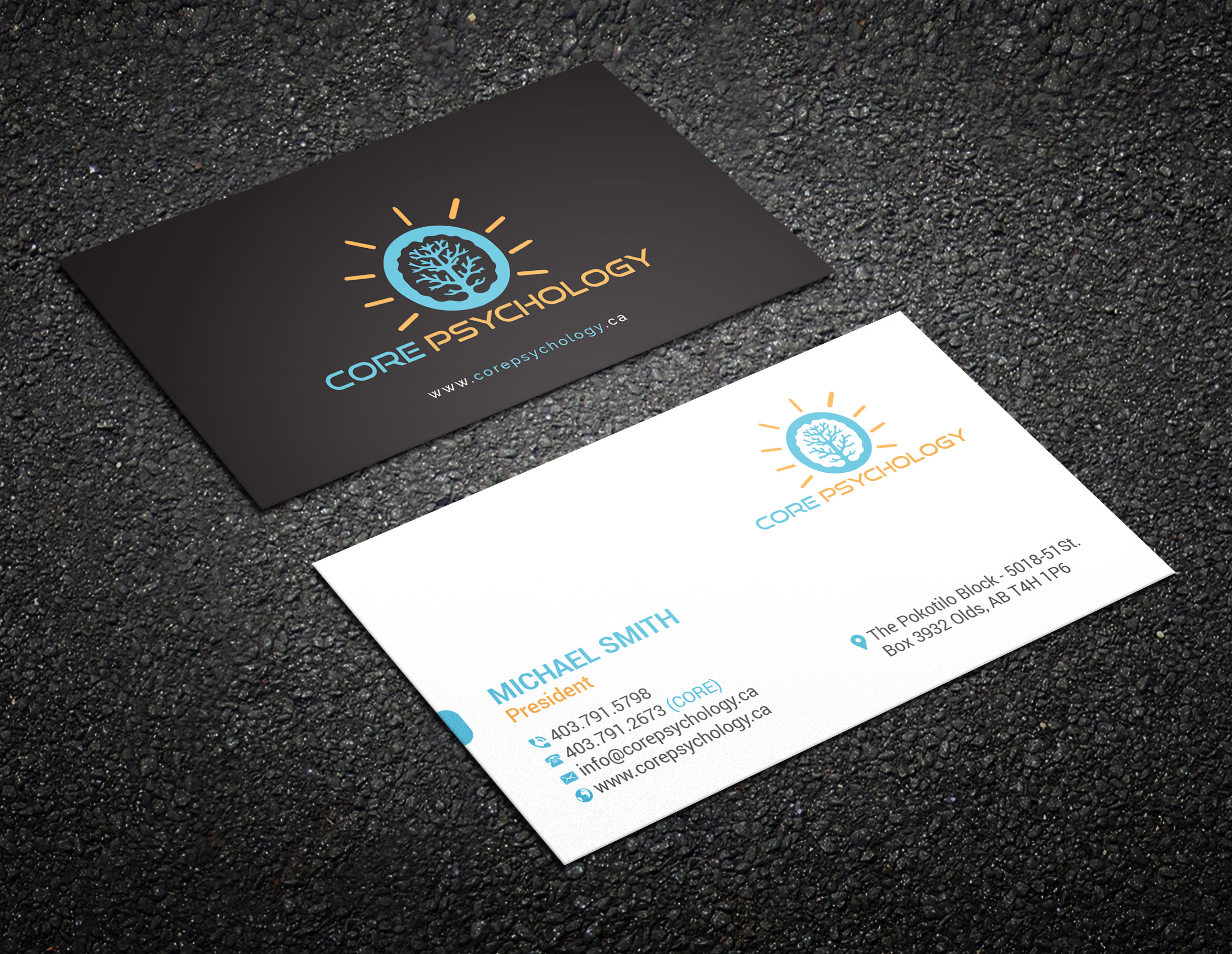 Stationery Design by R.design for Core Psychology Inc. | Design #22504875