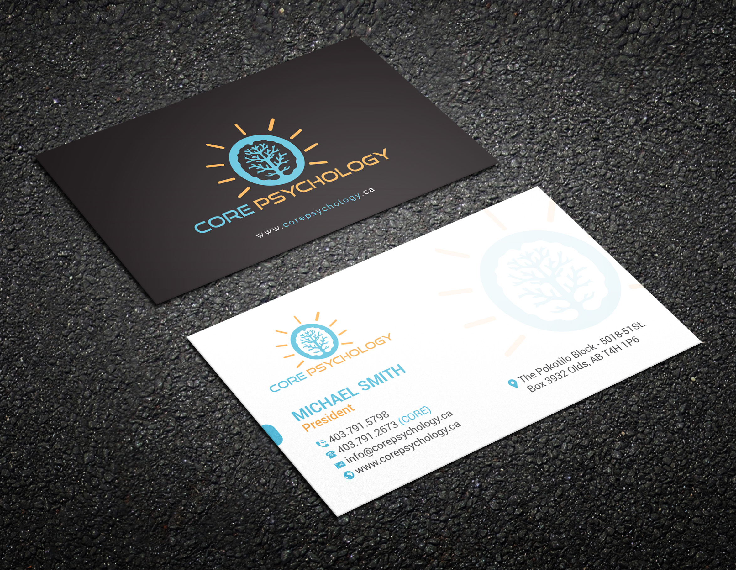 Stationery Design by R.design for Core Psychology Inc. | Design #22505016