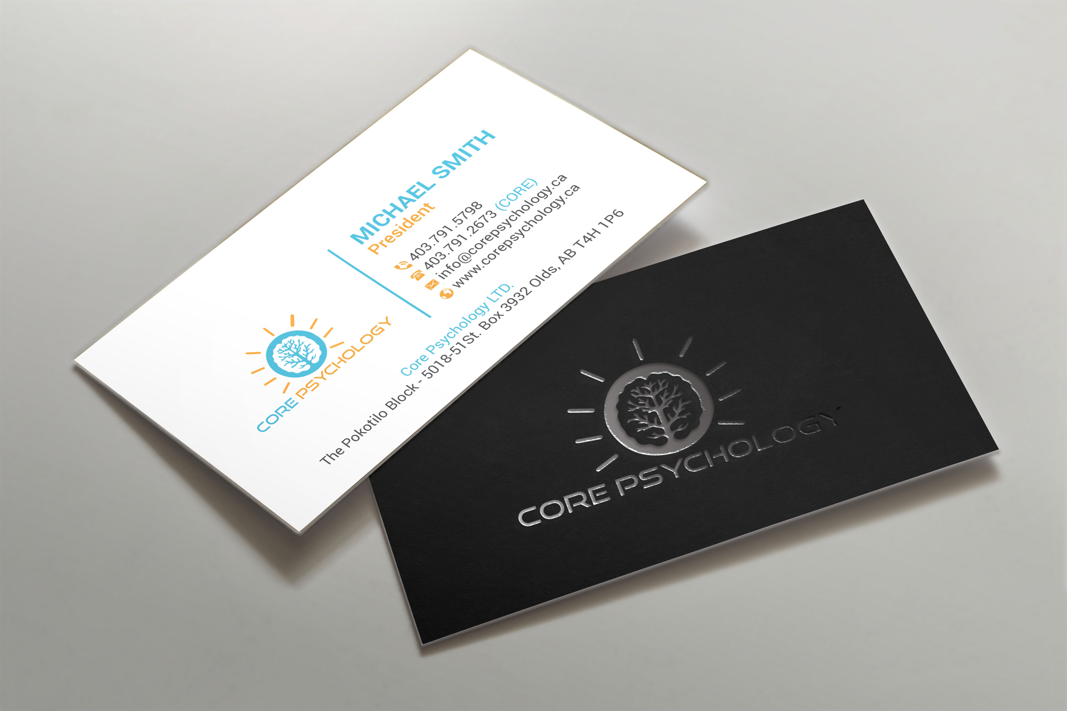 Diseño de Papelería por R.design para Core Psychology Inc. | Diseño #22520397