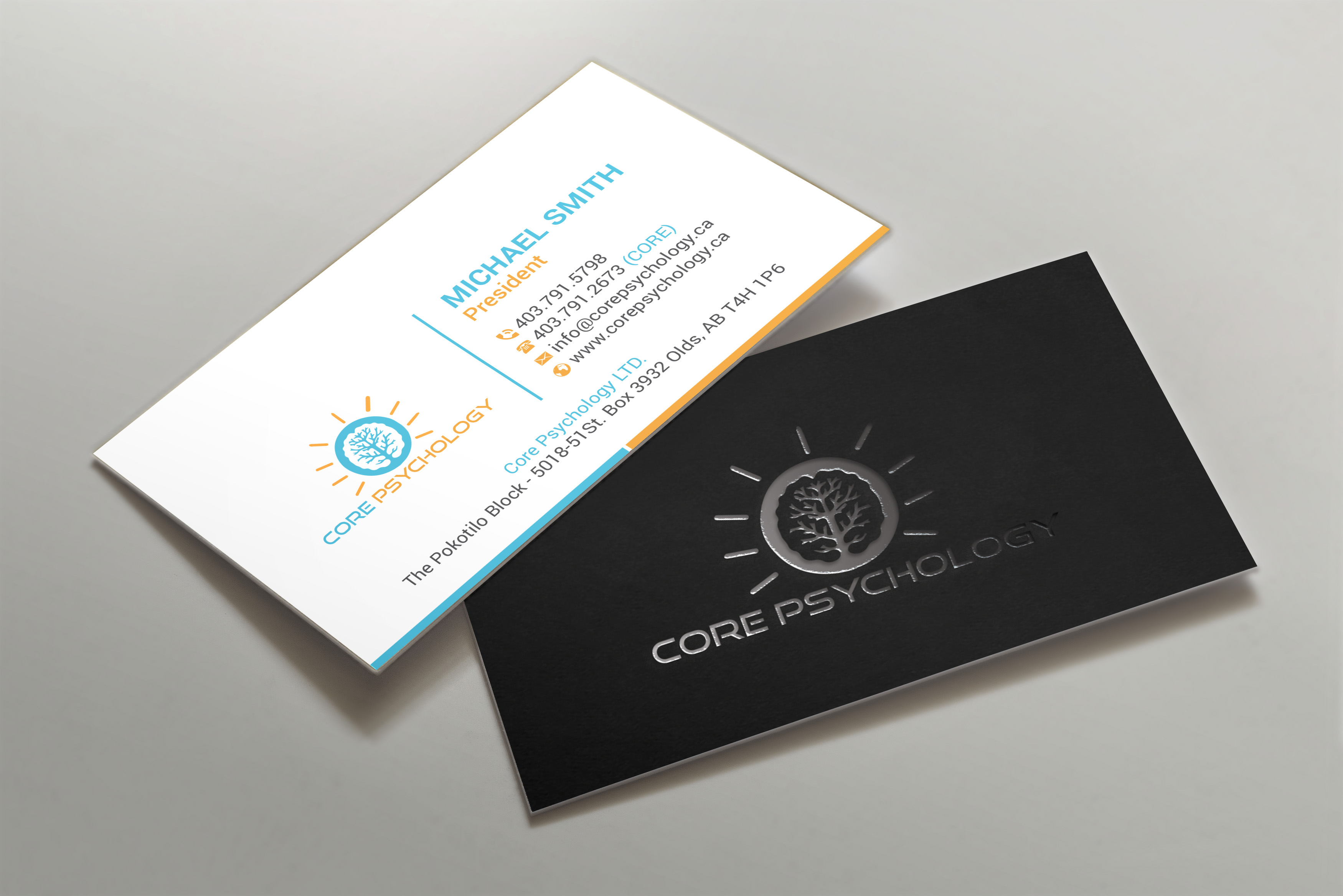Diseño de Papelería por R.design para Core Psychology Inc. | Diseño #22520500