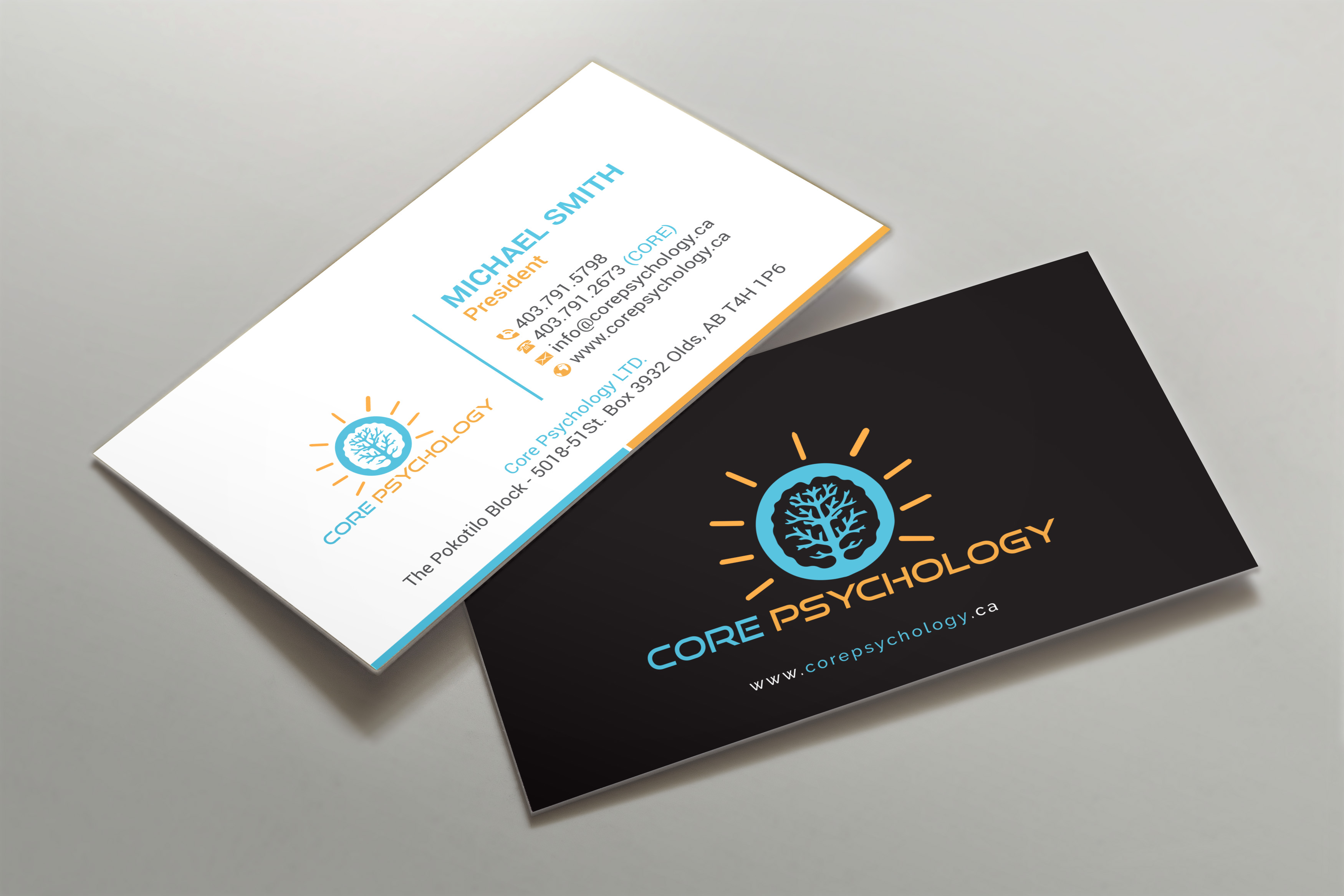 Diseño de Papelería por R.design para Core Psychology Inc. | Diseño #22520548