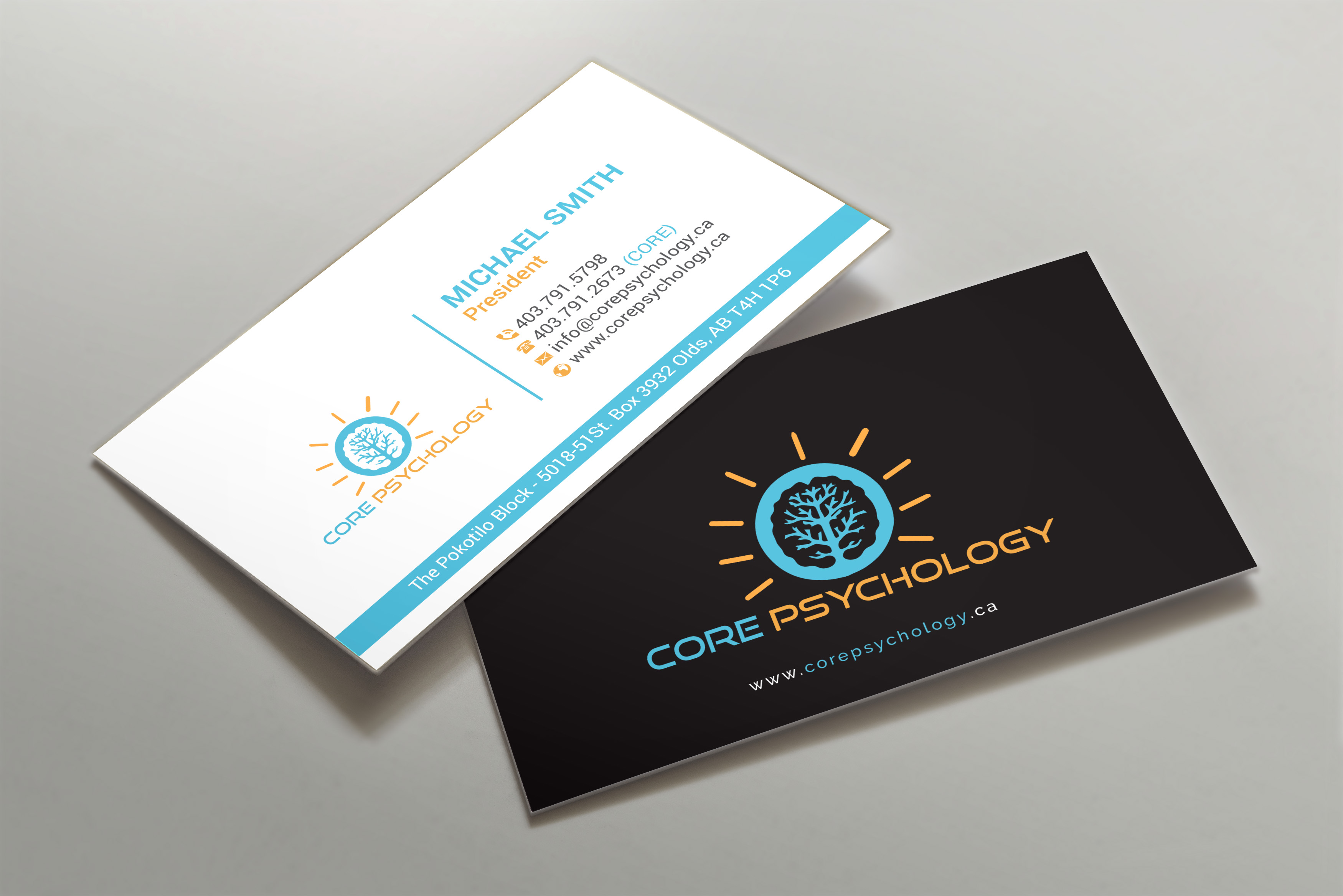 Diseño de Papelería por R.design para Core Psychology Inc. | Diseño #22520603