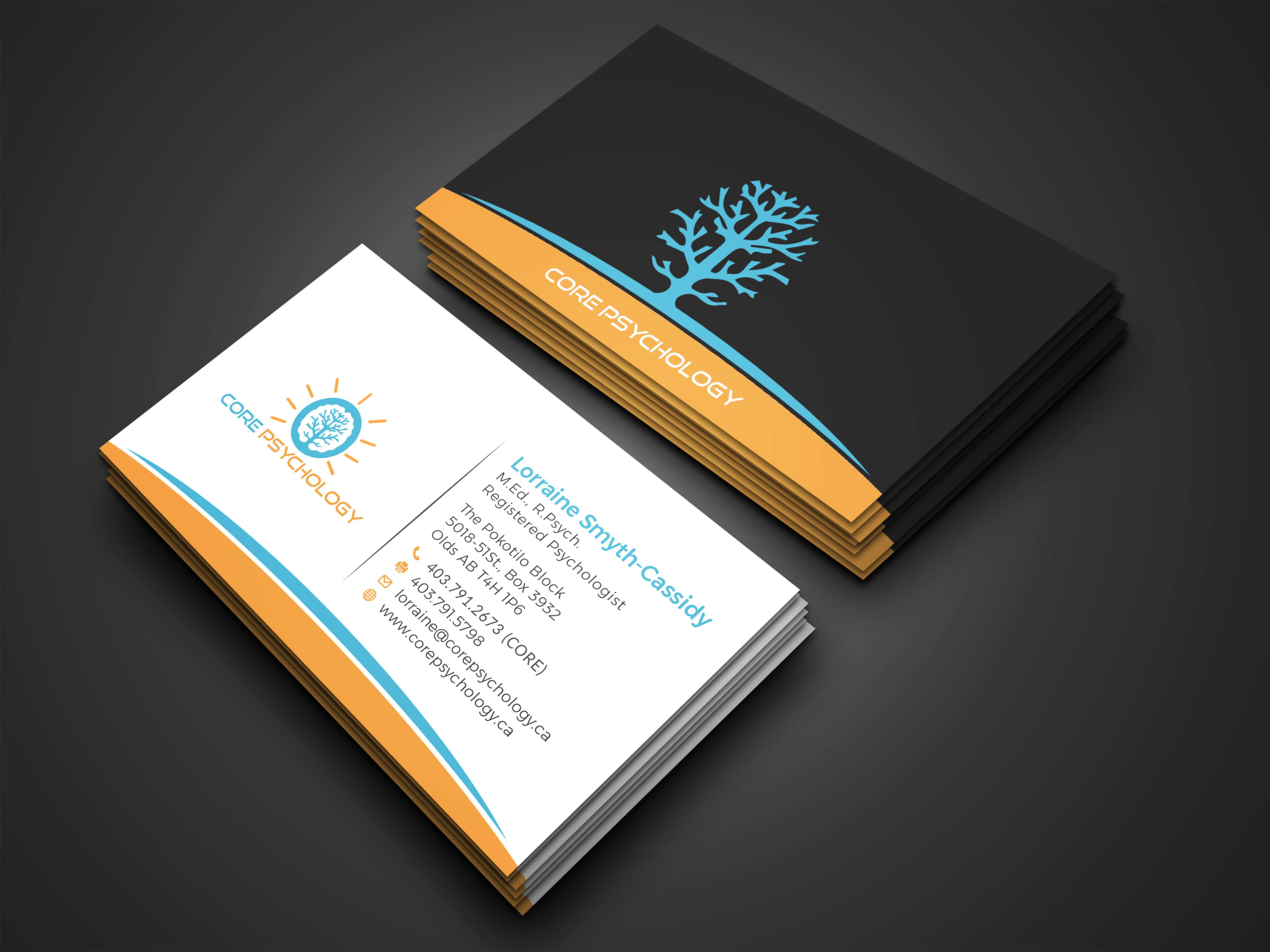 Diseño de Papelería por Bold Pixels para Core Psychology Inc. | Diseño #22498433