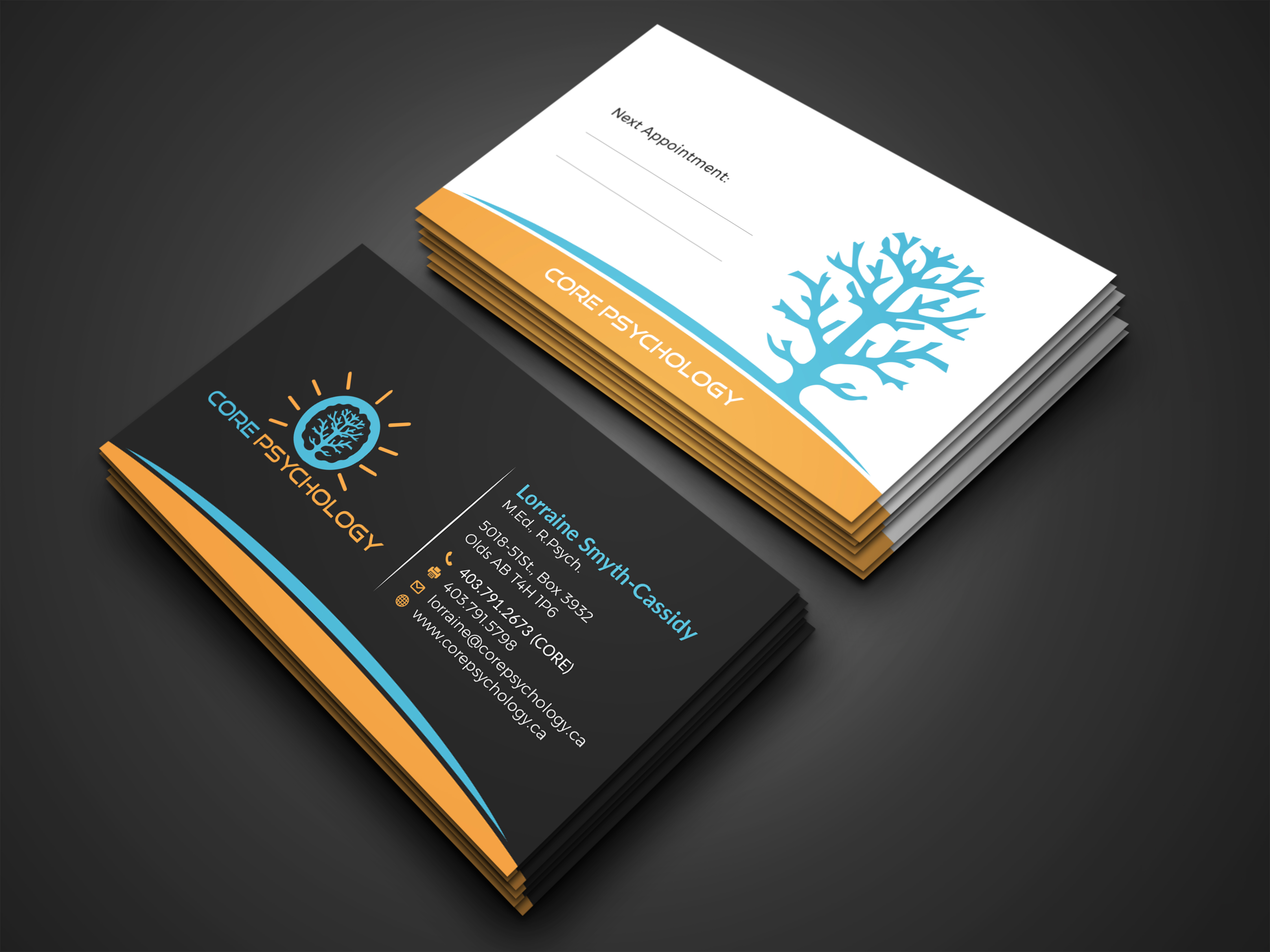 Schreibwaren-Design von Bold Pixels für Core Psychology Inc. | Design #22505529