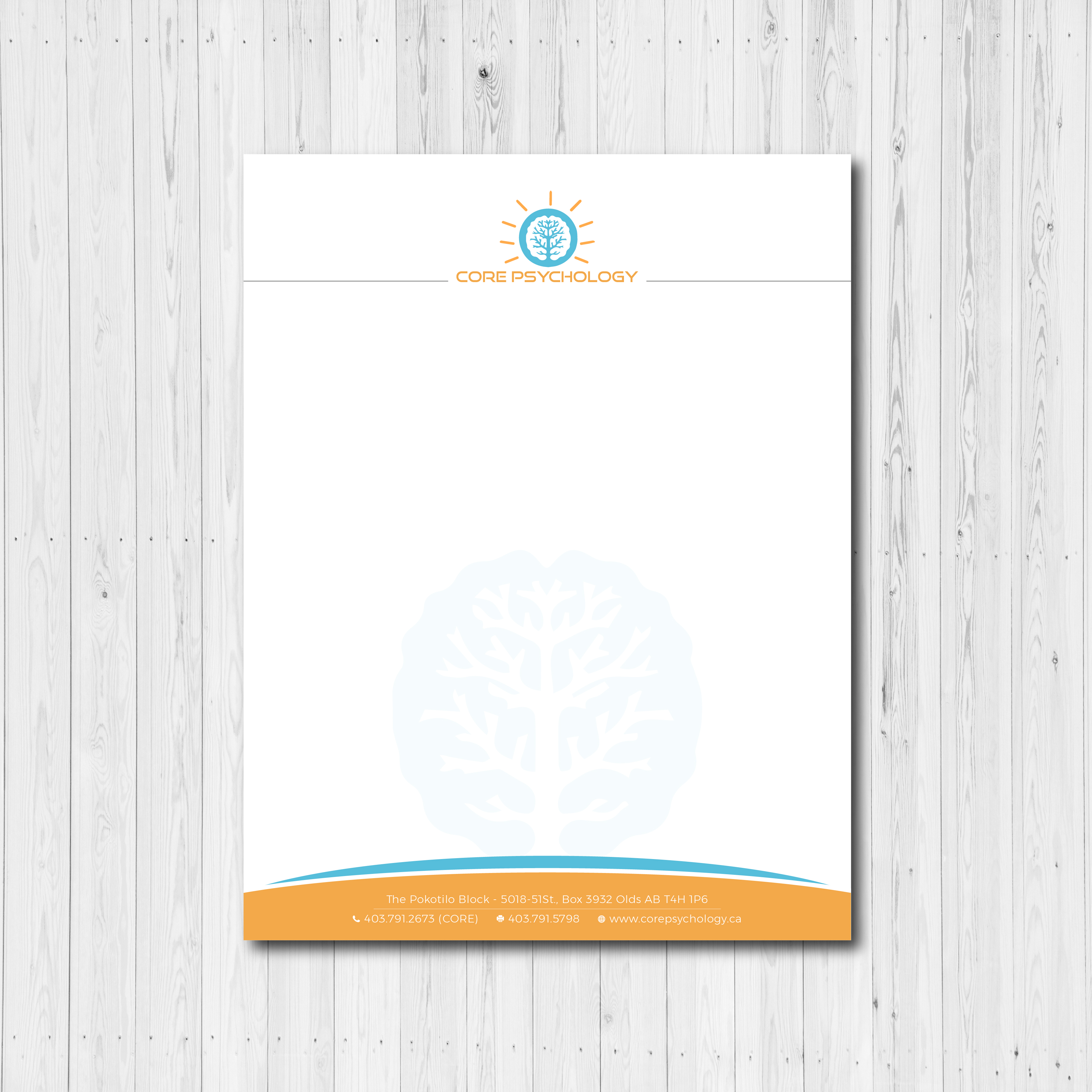 Diseño de Papelería por Bold Pixels para Core Psychology Inc. | Diseño #22514280