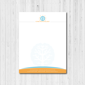 Stationery Design by Bold Pixels for Core Psychology Inc. | Design: #22514280