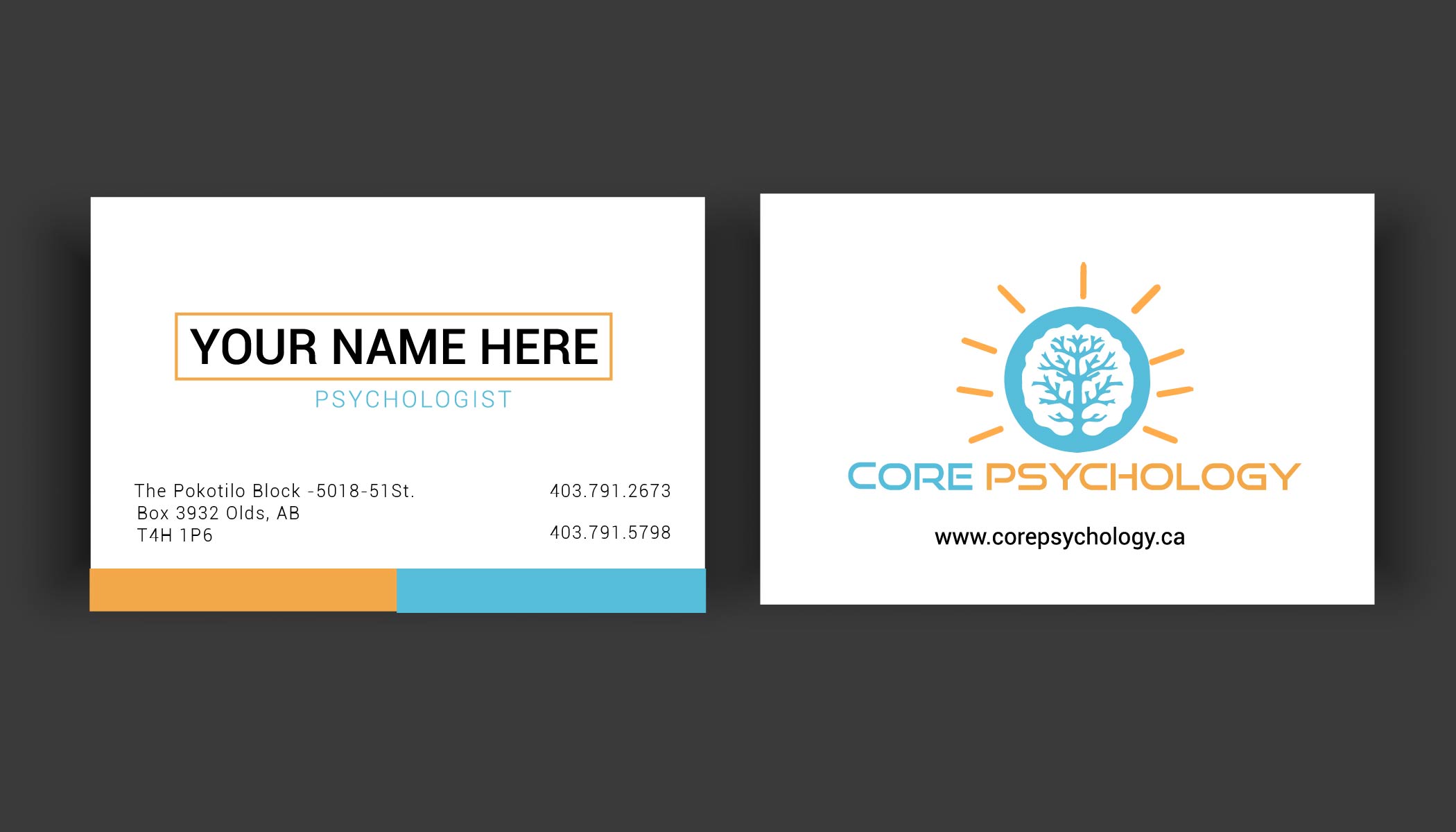 Stationery Design by ADJE folakè for Core Psychology Inc. | Design #22480579