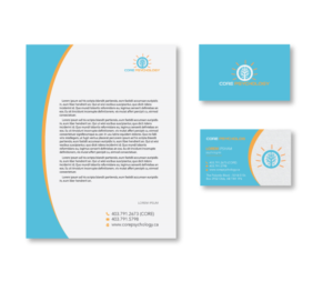 Schreibwaren-Design von zumur 2 für Core Psychology Inc. | Design #22476072