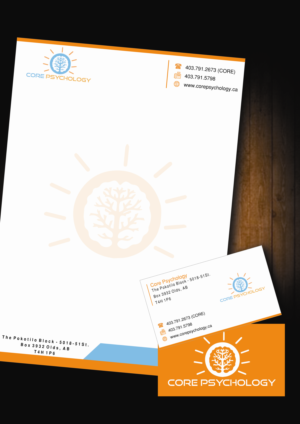 Stationery Design by Swapna2 for Core Psychology Inc. | Design: #22513953