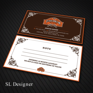 Visitenkarten-Design von SL Designer für dieses Projekt | Design: #22472252