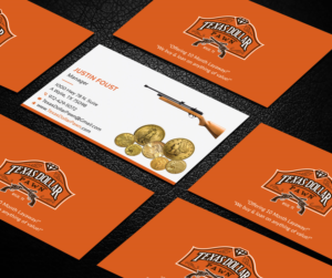 Pawn & Gun store business card design | Design de Carte de Visite par Krishno