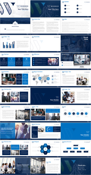 PowerPoint Design by Imazing for Webber Research & Advisory LLC | Design: #22498578