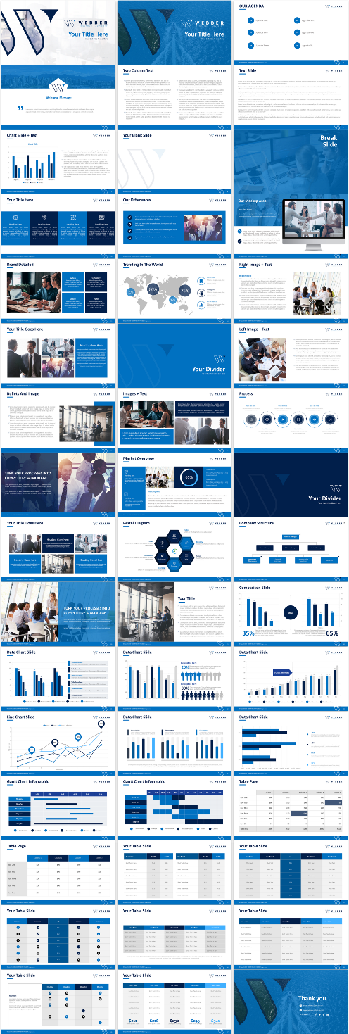 PowerPoint-Design von Imazing für Webber Research & Advisory LLC | Design #22507290