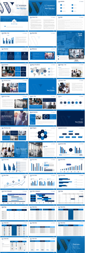 PowerPoint Design by Imazing for Webber Research & Advisory LLC | Design: #22507290