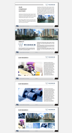 Webber Research & Advistory PowerPoint  | Diseño de PowerPoint por joseborgesbarboza 2