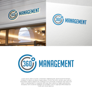 360 Management | Logo Design by laba tiada henti