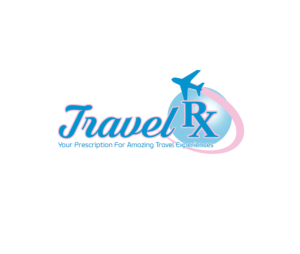 TravelRx (with or without LLC) +/- motto (Your Prescription For Amazing Travel Experiences) | Logo Design by NILDesigns