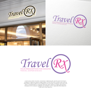 TravelRx (with or without LLC) +/- motto (Your Prescription For Amazing Travel Experiences) | Design de Logo par laba tiada henti
