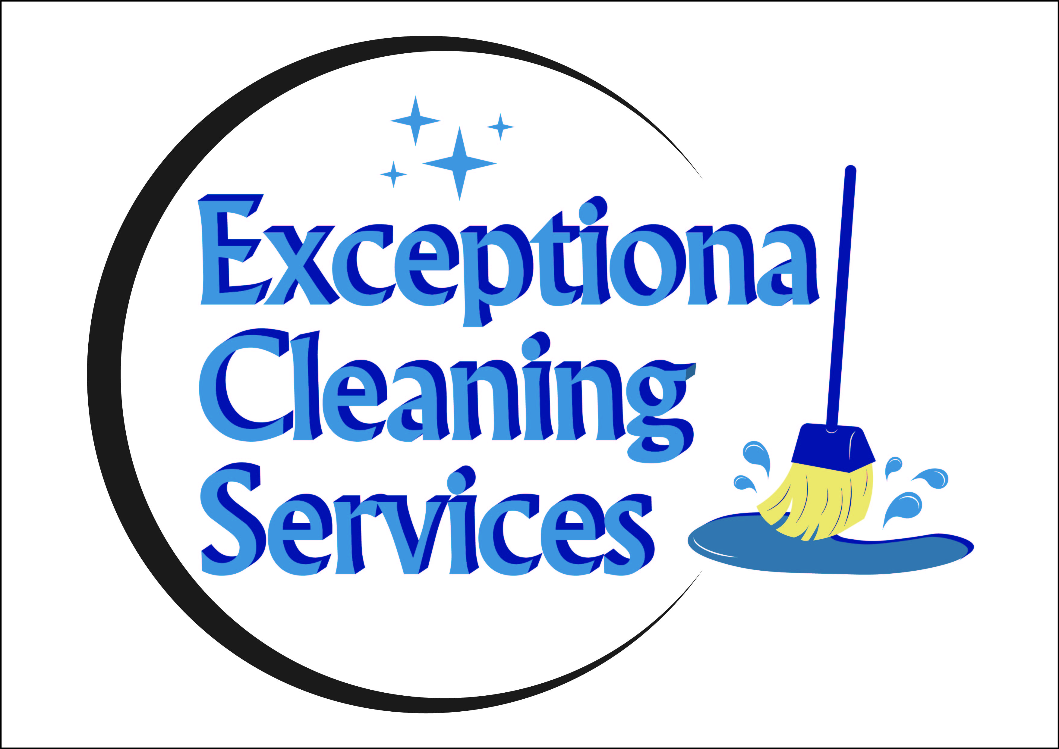 Logo Design by LOGO DESIGN STUDIO for Exceptional Cleaning Services | Design #22485640