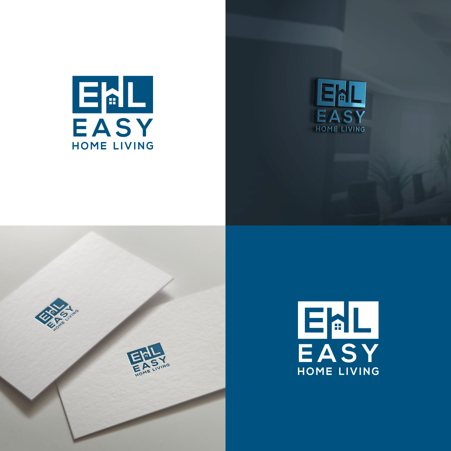 Logo Design by anak mama for Easy Home Living | Design #22482315