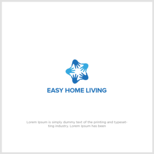 Logo Design by luthfanajah 2 for Easy Home Living | Design: #22517936
