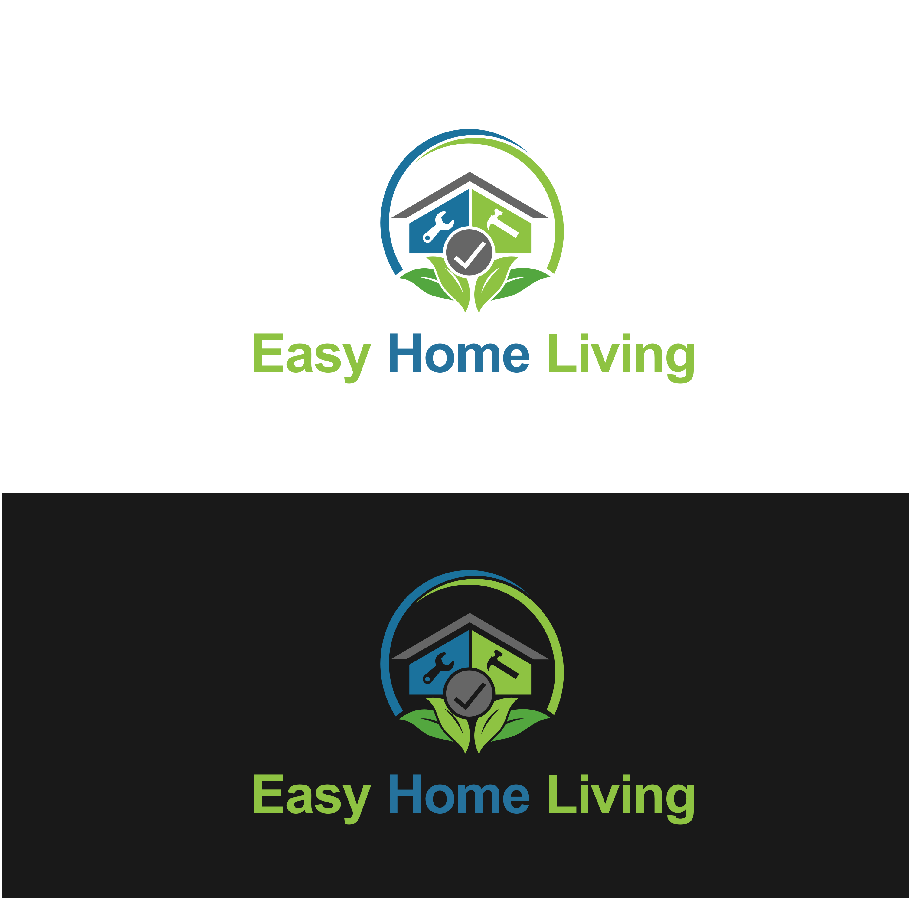 Logo Design by putritrisna 2 for Easy Home Living | Design #22523660