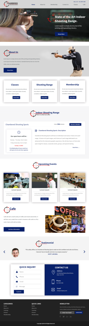 Web Design par Infobliz Technologies pour ce projet | Design #22516846