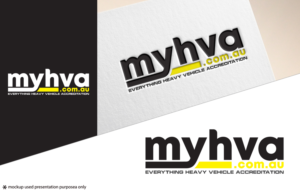 Logo Design by A S design @ for myhva.com.au | Design: #22493967