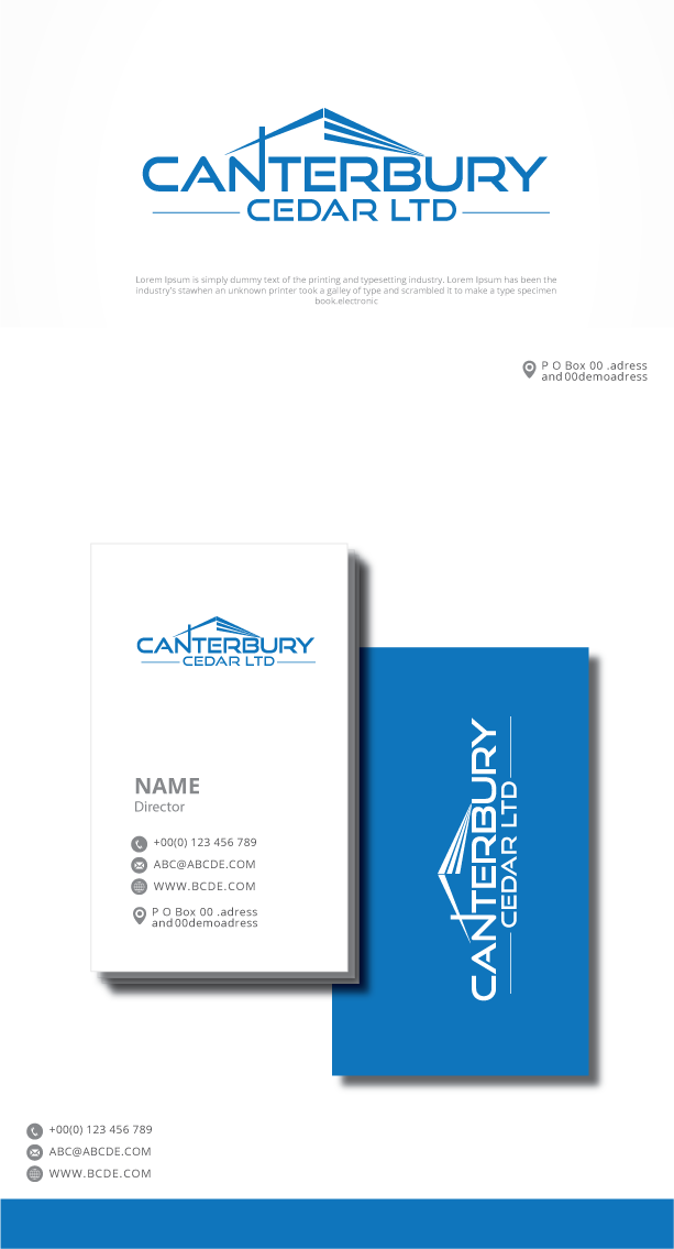 Logo Design by graphicevolution for canterbury cedar ltd | Design #22478454