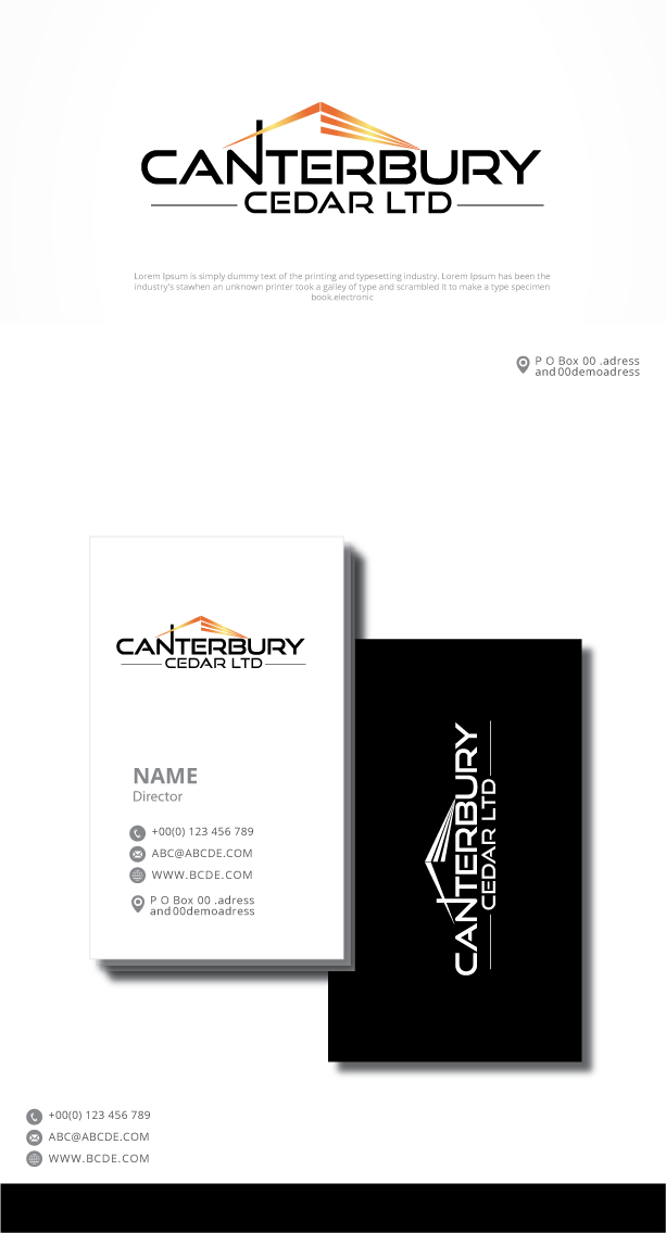 Logo Design by graphicevolution for canterbury cedar ltd | Design #22538518
