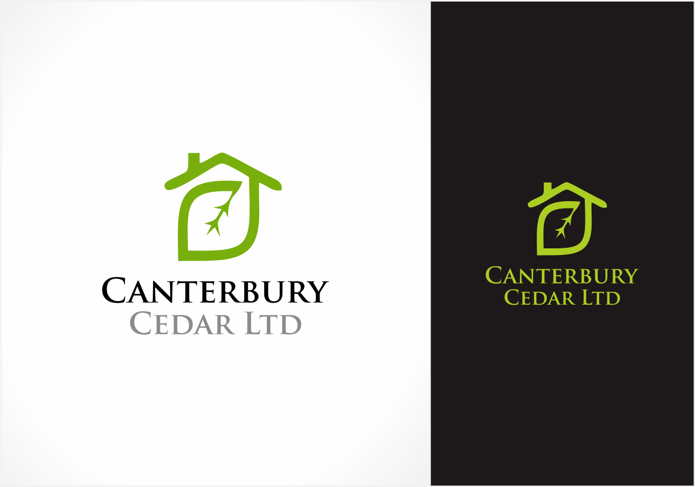 Logo Design by iminlov 2 for canterbury cedar ltd | Design #22499560