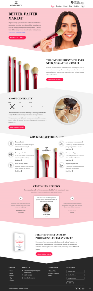 Web Design by pb for this project | Design #22498408
