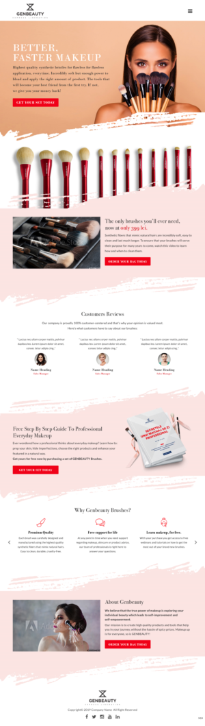 Web Design by pb for this project | Design: #22498415