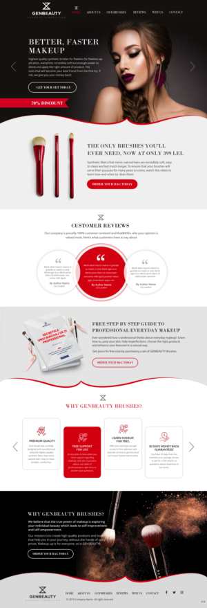 Web Design by pb for this project | Design: #22498418