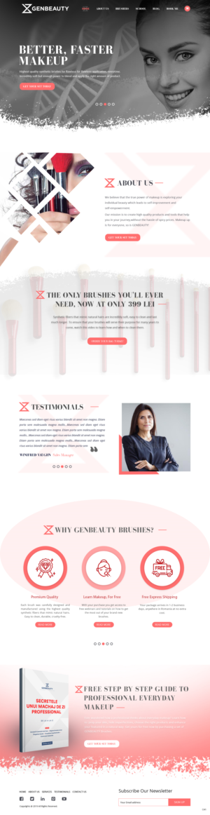 Web Design by pb for this project | Design: #22504985