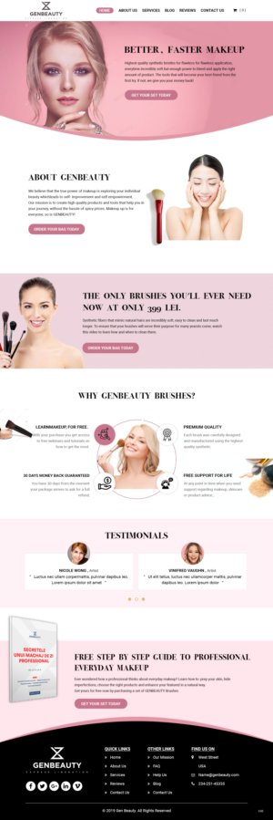 Web Design by pb for this project | Design: #22504987