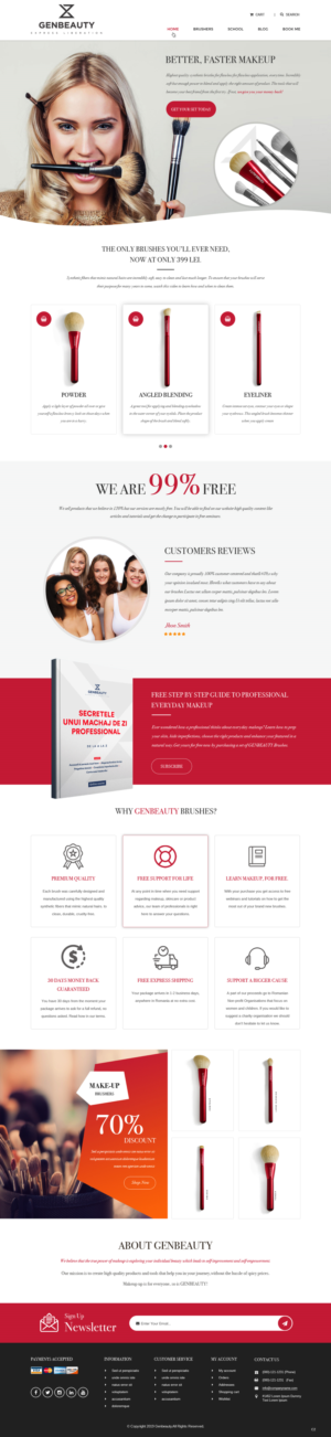 Web Design by pb for this project | Design: #22504989