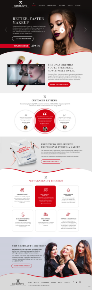 Web Design by pb for this project | Design: #22522338