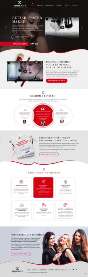 Web Design by pb for this project | Design: #22522339