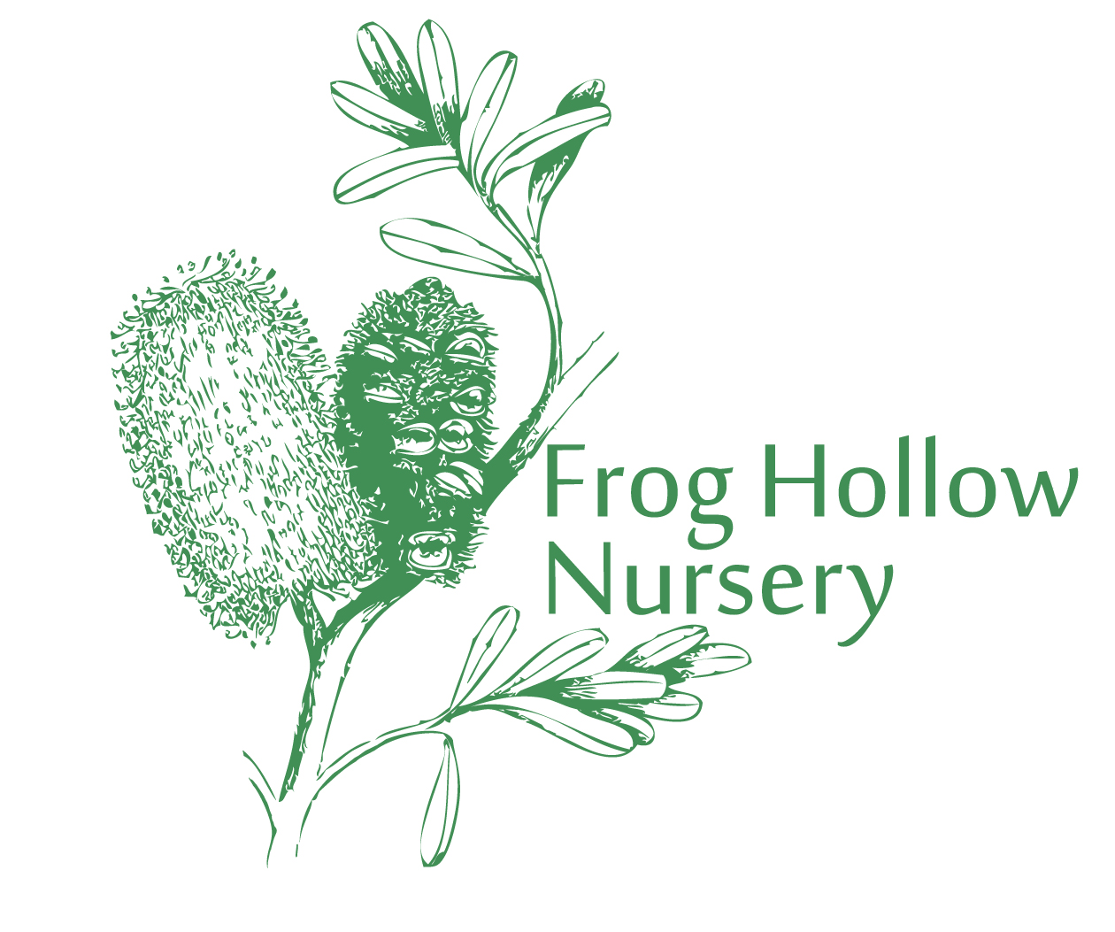 Logo Design by Molly Creative for Frog Hollow Nursery | Design #2989322