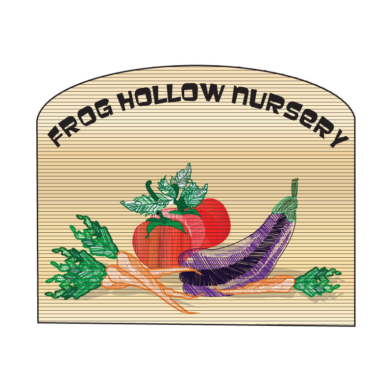 Logo Design by ktgrandy for Frog Hollow Nursery | Design #3003965