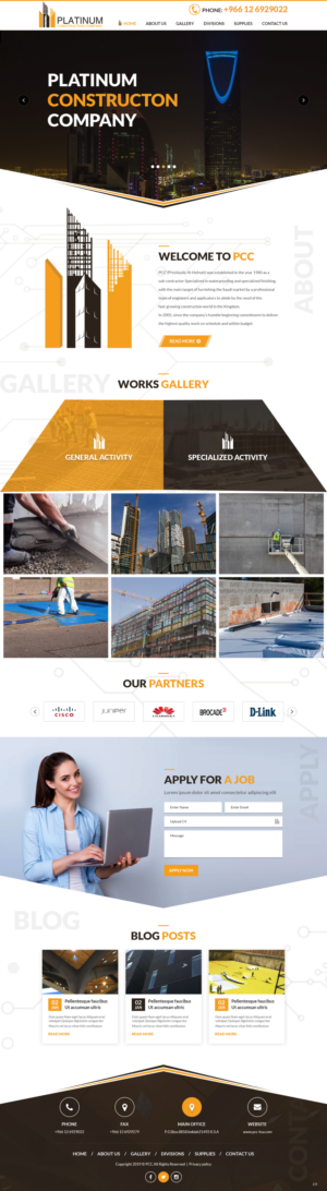 Web Design by pb for this project | Design: #22497059