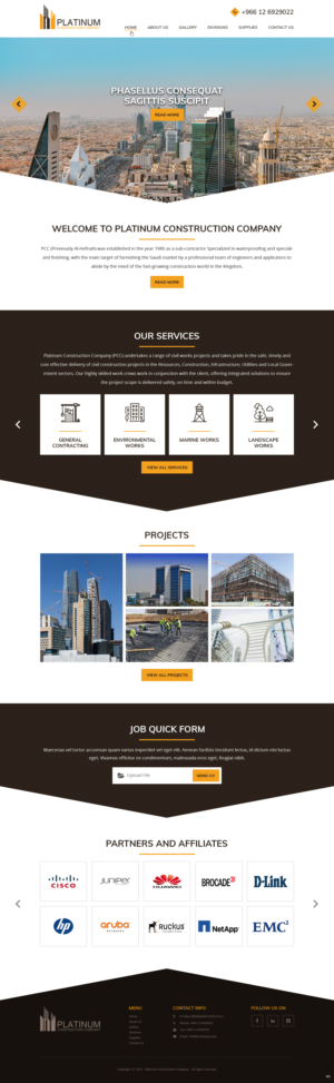 Web Design by pb for this project | Design: #22505046
