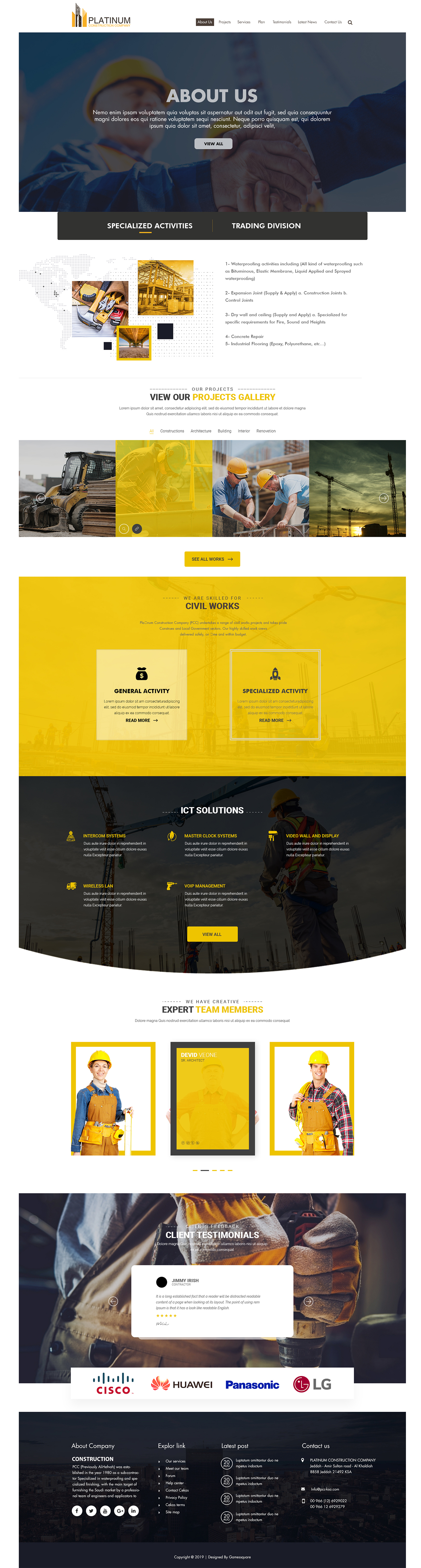 Web Design by Gamessquare 2 for this project | Design #22493282