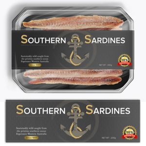 Seafood company needs a label design | Diseño de Etiqueta por SAI DESIGNS